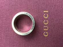 Load image into Gallery viewer, Gucci x Adidas Engraved Silver Ring