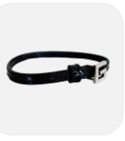 Gucci Black Leather Bracelet with Crystal Square G