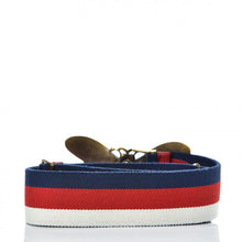 Load image into Gallery viewer, Gucci Sylvie Queen Margaret Web Belt in Red White Blue