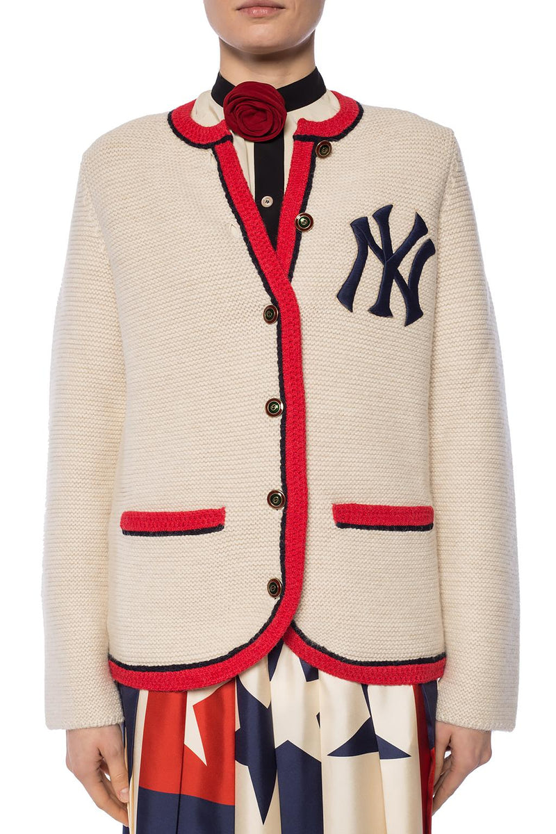 Gucci x NY Yankees™ Ivory Cardigan – Gavriel.us