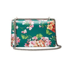 Load image into Gallery viewer, Gucci Large Dionysus Blooms Leather Shoulder Bag in Green