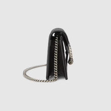 Load image into Gallery viewer, Gucci Mini Dionysus Shoulder Bag in Black Denim