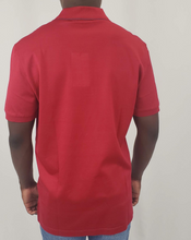 Load image into Gallery viewer, Salvatore Ferragamo Short Sleeve Polo in Red