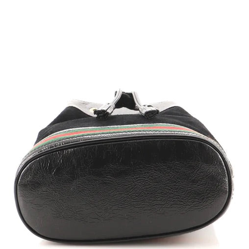 GUCCI Ophidia Mini GG Supreme Bucket Bag Beige/Ebony 550620
