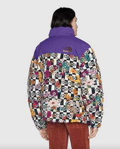 Gucci x The North Face Floral Down Jacket