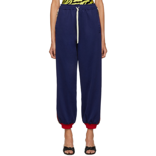 logo-stripe trousers, Gucci