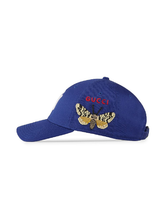 Load image into Gallery viewer, Gucci Baseball Cap With NY Yankees™ Patch In Blue