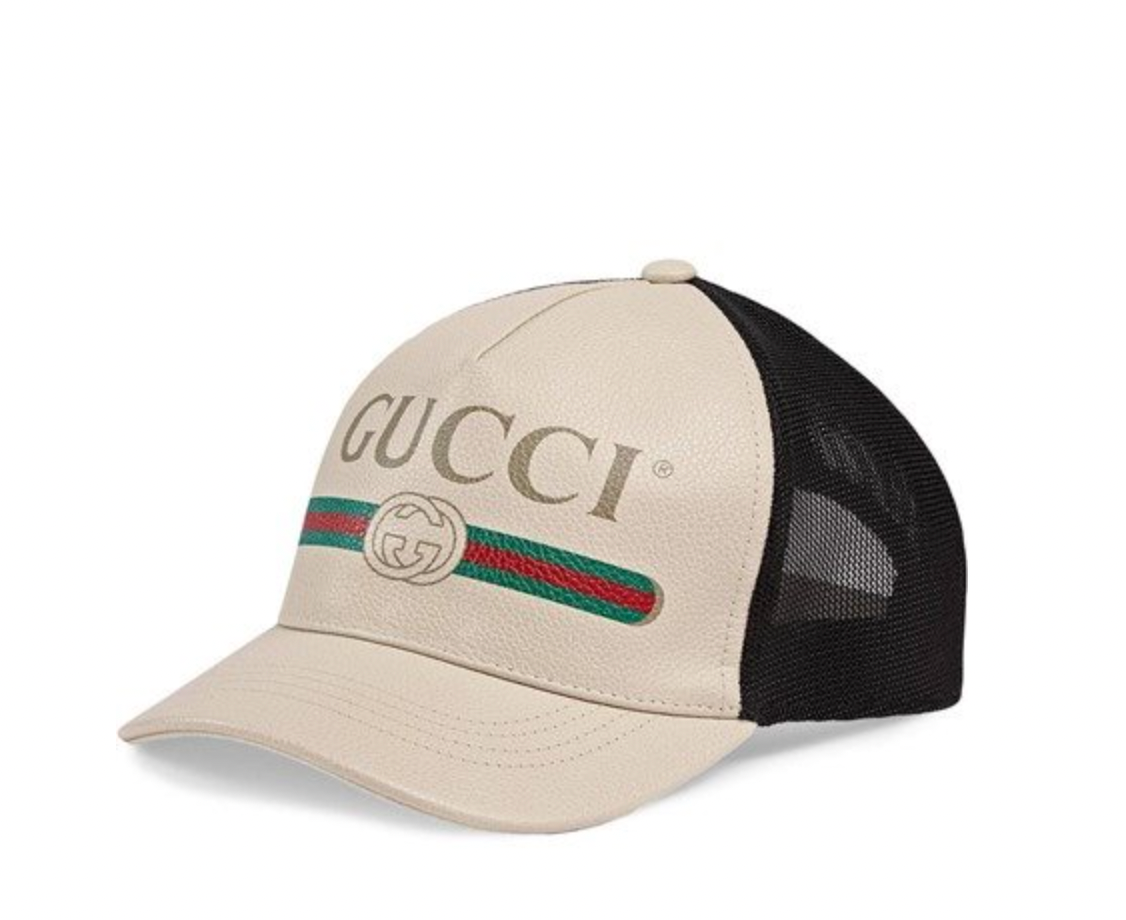 NEW Gucci Logo Baseball Hat Cap Size M Unisex