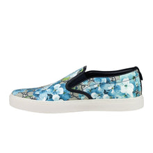 Load image into Gallery viewer, Gucci Men&#39;s GG Blooms Print Slip on Sneaker in Blue