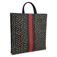 Load image into Gallery viewer, Gucci GG Supreme Caleido Web Tote with Bee Accent
