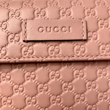 Load image into Gallery viewer, Gucci GG Microguccissima Card Case Snap Wallet in Pink