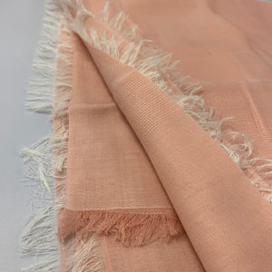 Salvatore Ferragamo Cotton Scarf in Pale Pink