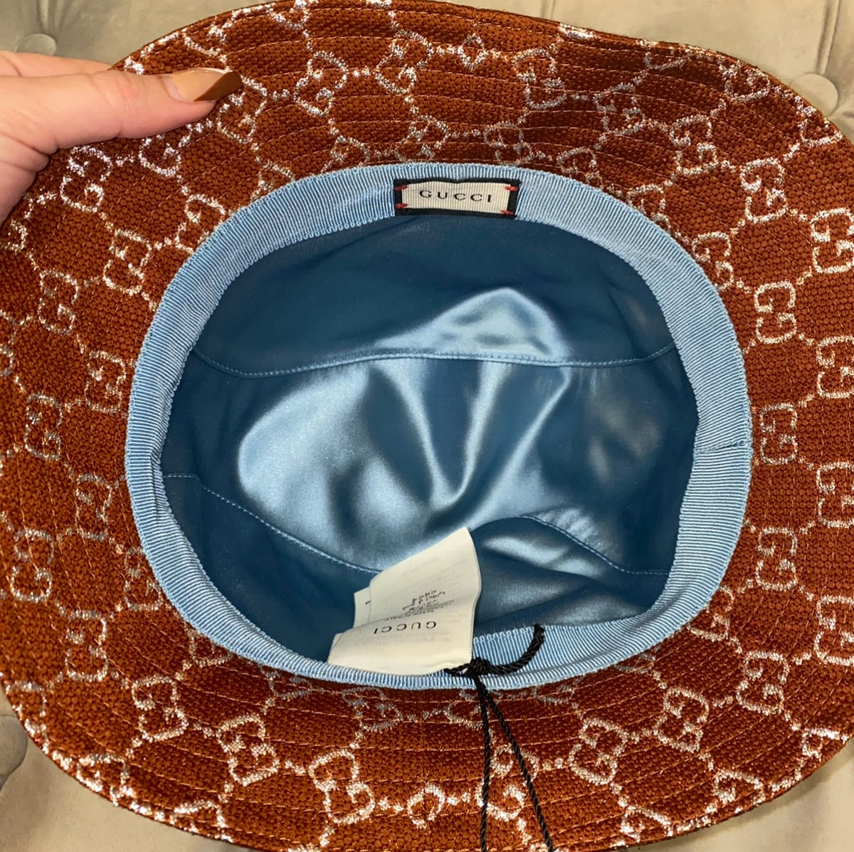 Gucci GG Lamè Bucket Hat Gucci Women main image 3