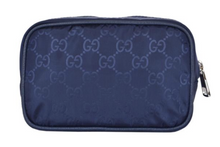 Load image into Gallery viewer, Gucci GG Guccissima Small Cosmetic Bag in Tide Blue