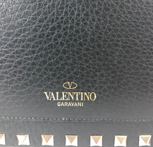 Load image into Gallery viewer, Valentino Garavani Rockstud Small Shoulder Bag in Black