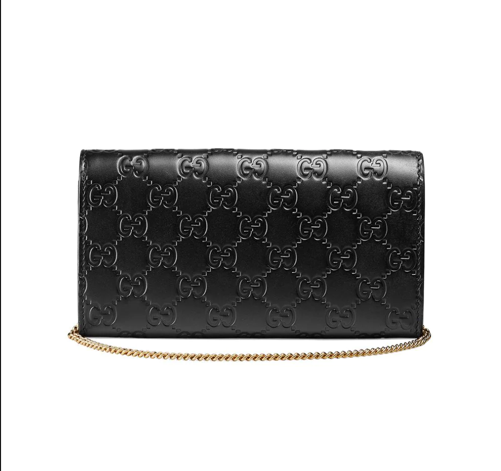 Gucci Padlock Shoulder Bag Guccissima Medium Black in Leather with  Gold-tone - US