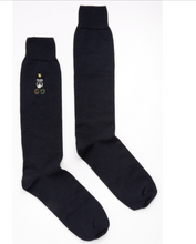 Load image into Gallery viewer, Gucci GG Lyre and Star Long Socks in Midnight Blue