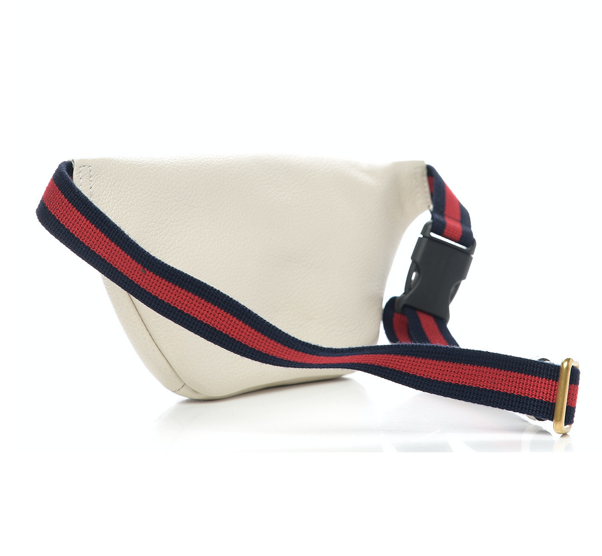 Gucci print 2025 leather belt bag