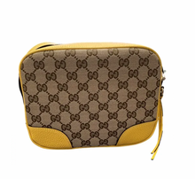 Load image into Gallery viewer, Gucci Canvas Supreme Camera Bag Yellow