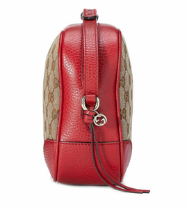 Gucci Canvas Supreme Camera Bag Red