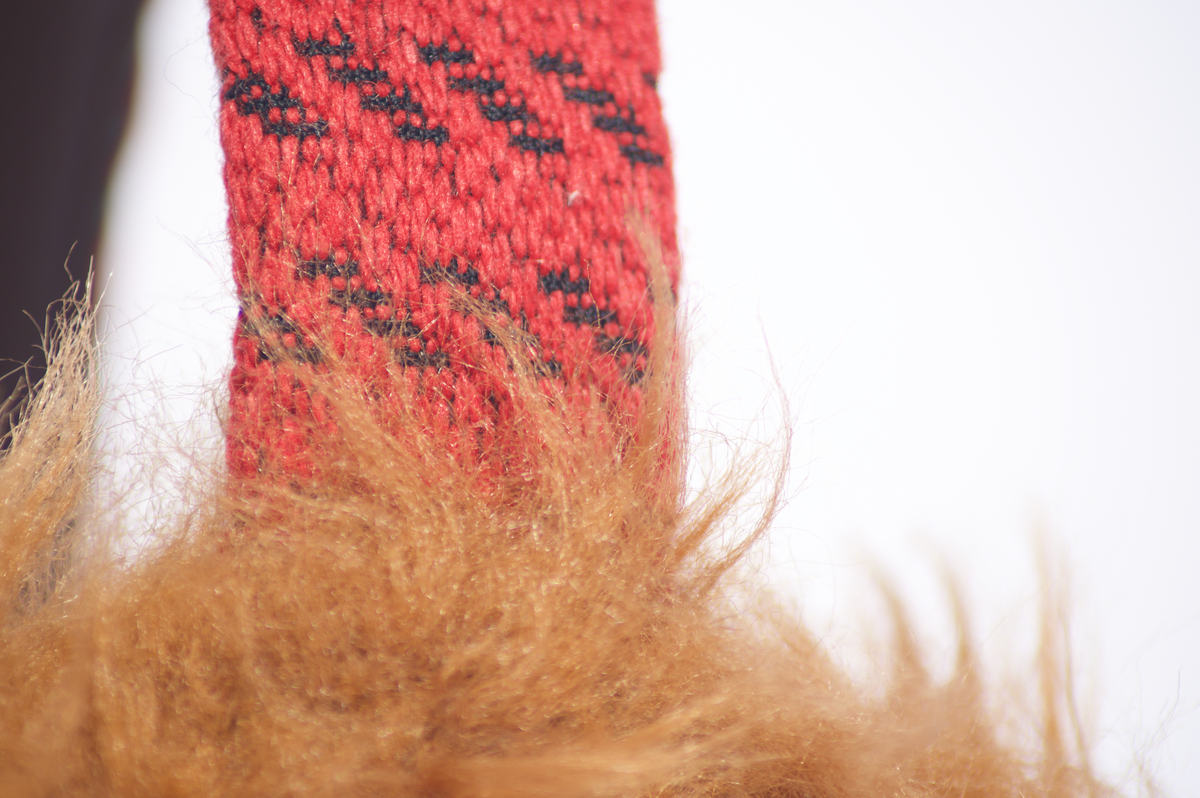 Gucci Houndstooth Wool Earmuffs with Interlocking G Gavriel.us