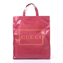 Load image into Gallery viewer, Gucci Medium Montecarlo Crystal Logo Print Tote in Glam Pink