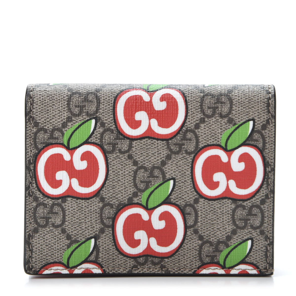 Gucci Rare Brand NEW Super Runway Limited Edition GG Apple Wallet