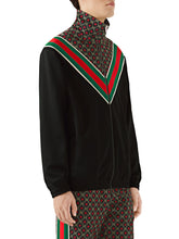 Load image into Gallery viewer, Gucci GG Star Print Track Jacket in Black