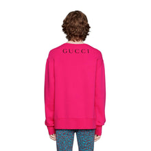 Load image into Gallery viewer, Gucci Billy Idol Crewneck Sweatshirt in Pink