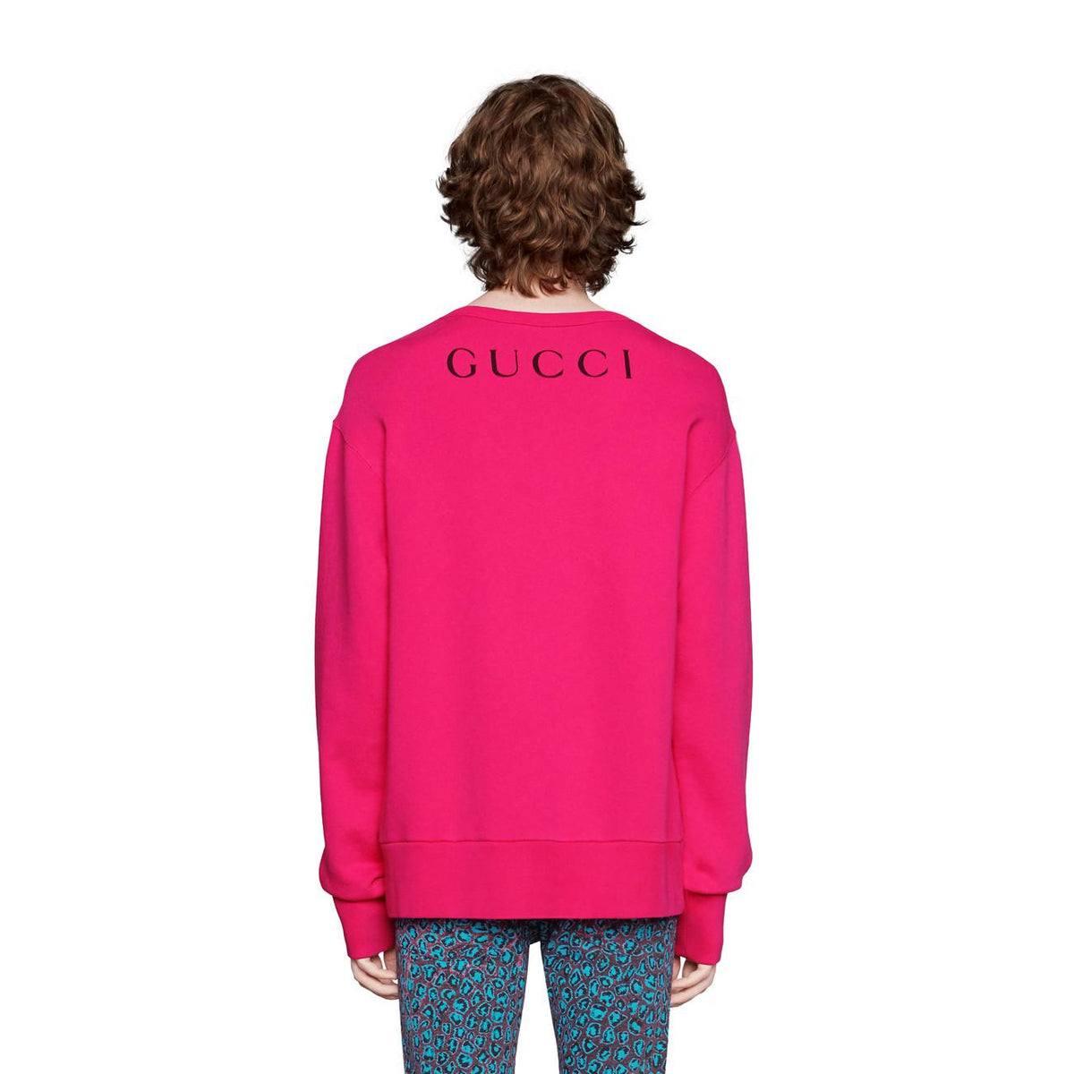 Gucci Billy Idol Crewneck Sweatshirt in Pink – Gavriel.us