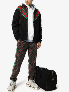 Gucci GG Star Print Track Jacket in Black