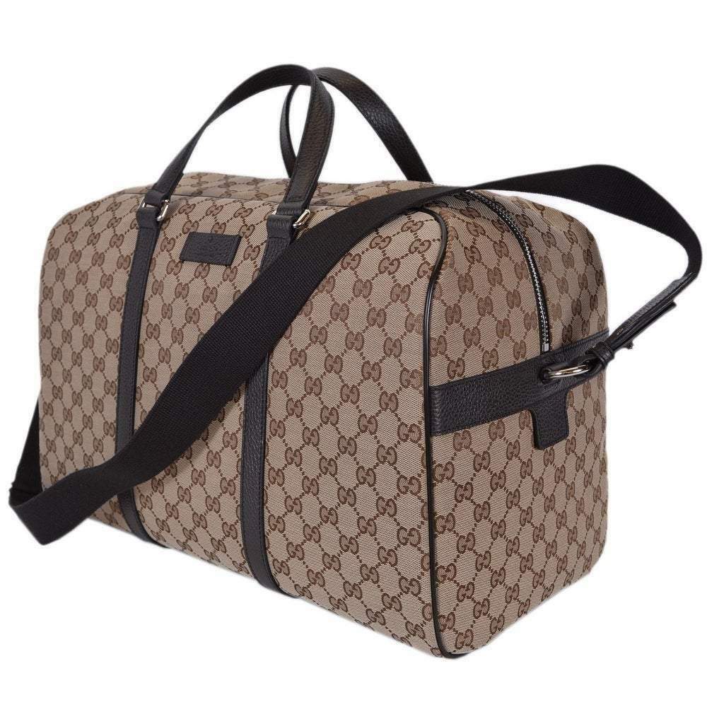 Beige GG Supreme-canvas duffel bag, Gucci