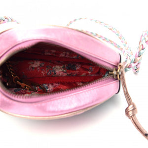 Gucci Quilted Trapuntata Crossbody Bag in Pink and Blue