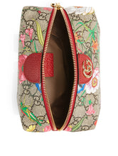 Load image into Gallery viewer, Gucci GG Flora Ophidia Cosmetic Bag in Beige