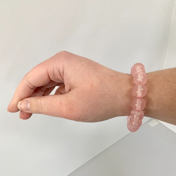 Gavriel Resin Beaded Bracelet in Pink