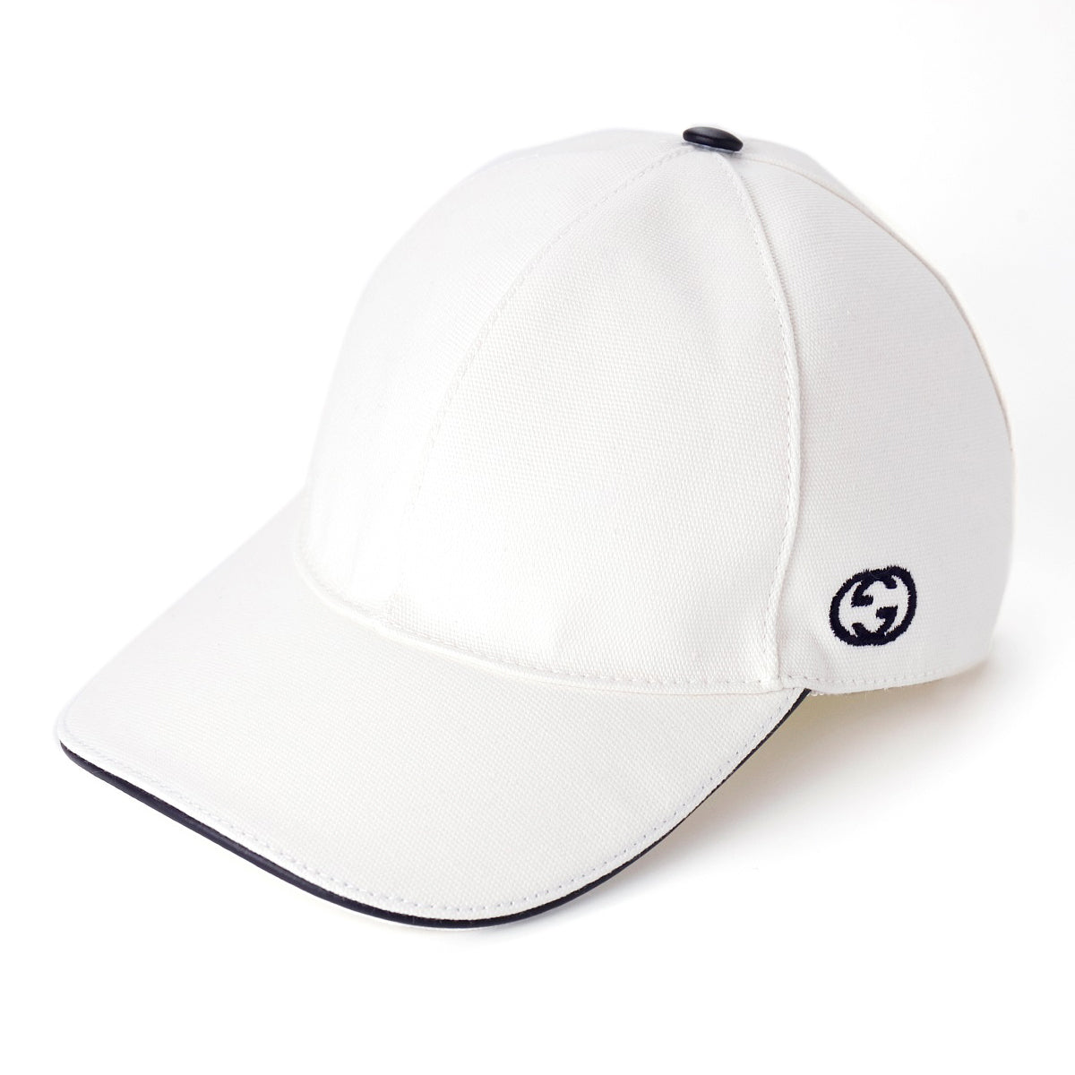 Gucci GG Baseball Hat in White – Gavriel.us