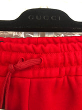 Load image into Gallery viewer, Gucci Green and Red Stripe Track Pants in Red