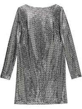 Load image into Gallery viewer, Gucci Metallic Dotted Jersey Dress