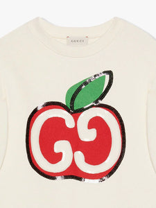 Gucci Kids GG Apple Print Sweatshirt