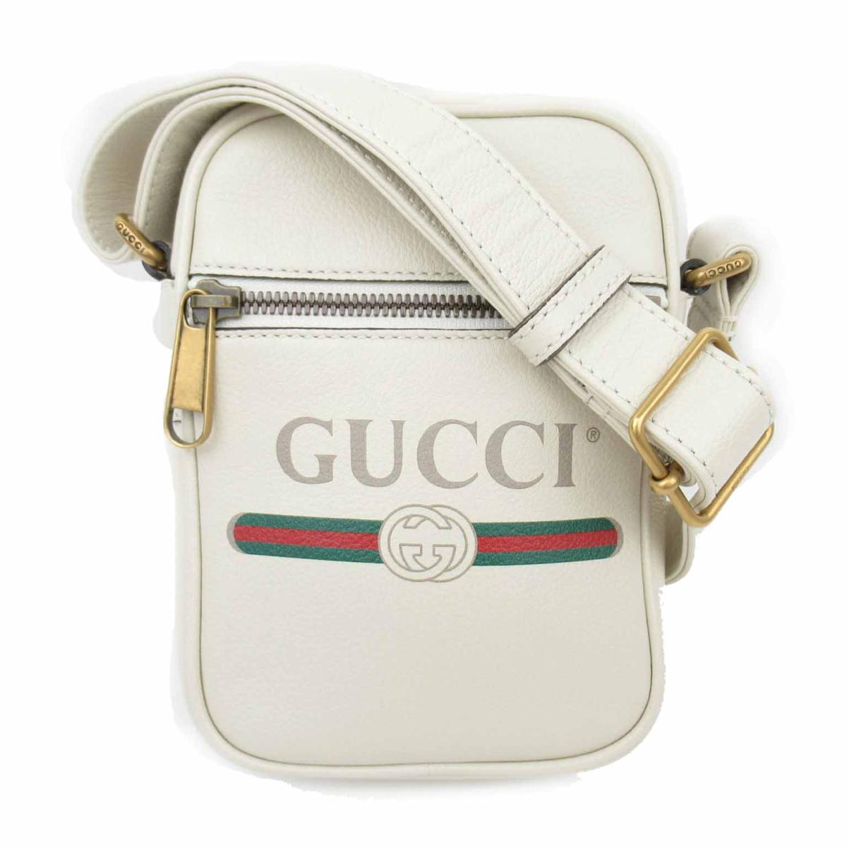 Gucci Mini Queen Margaret Broadway Crossbody Bag in white calf leather  leather ref.381836 - Joli Closet