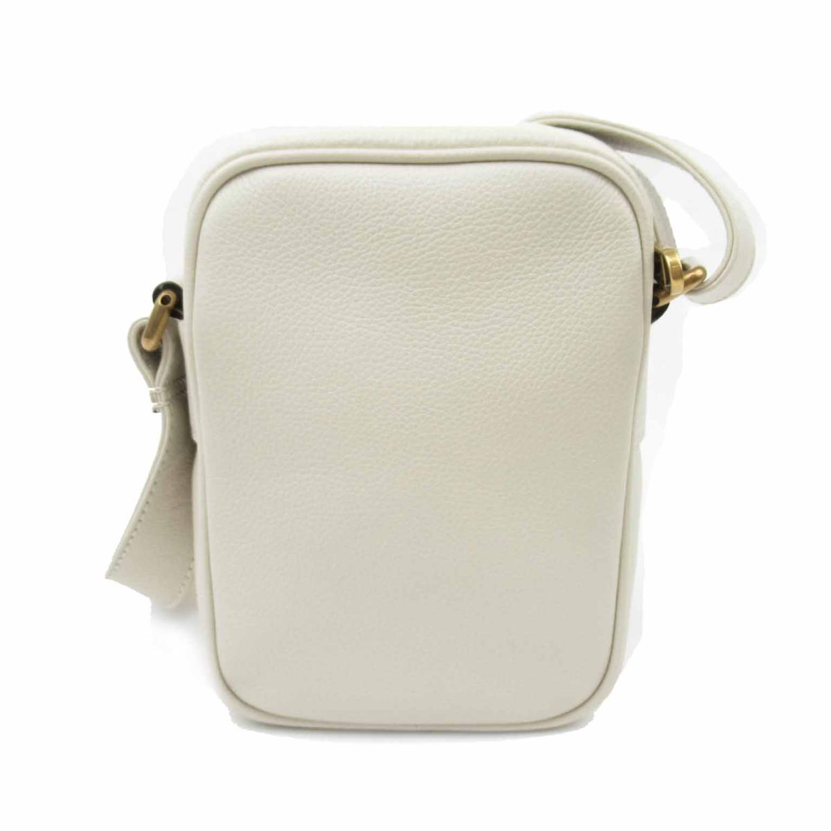 Broadway leather crossbody bag Gucci White in Leather - 16564590