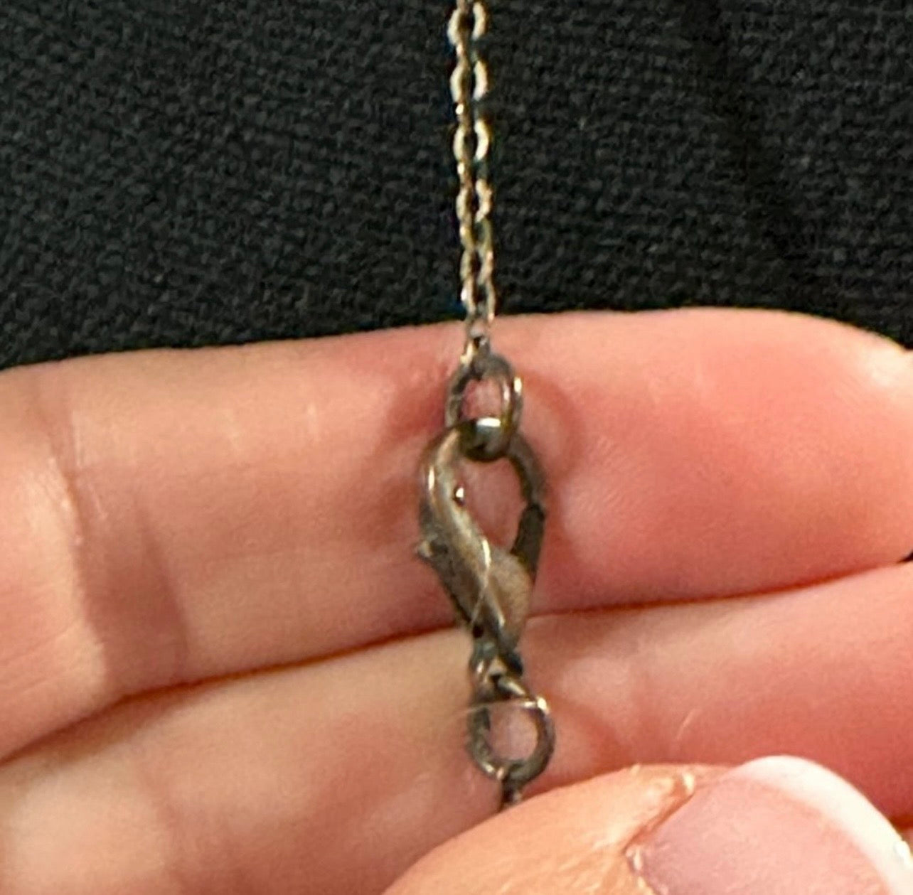 Black Tourmalinated Quartz
Pendant Necklace