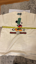 Load image into Gallery viewer, Gucci x Disney Oversized Mickey Mouse Cotton White T-Shirt