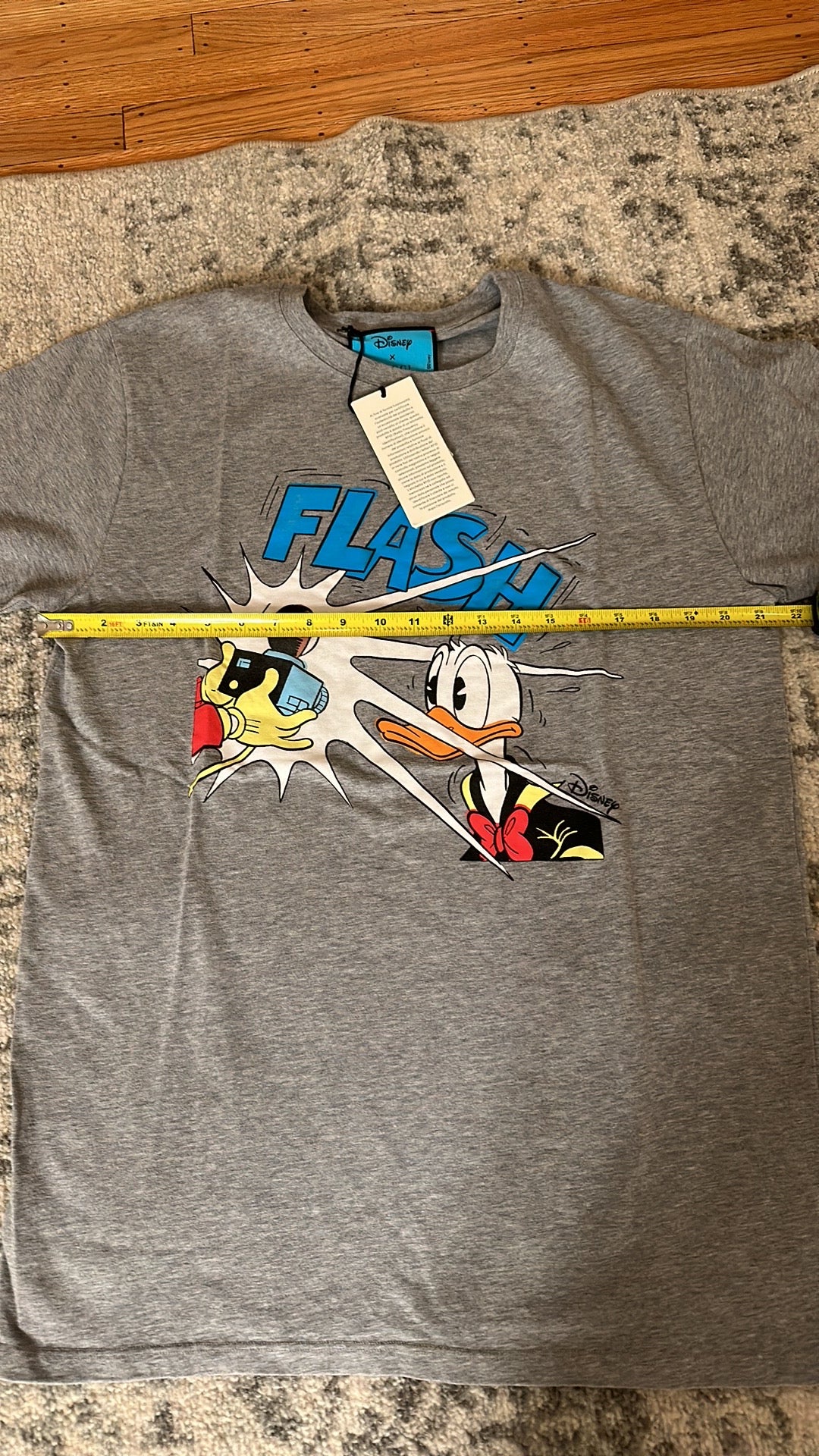 Gucci x Disney Oversized Donald Duck Cotton Gray T-Shirt – Gavriel.us