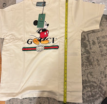 Load image into Gallery viewer, Gucci x Disney Oversized Mickey Mouse Cotton White T-Shirt