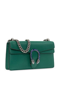 Gucci Small Dionysus Shoulder Bag in Green
