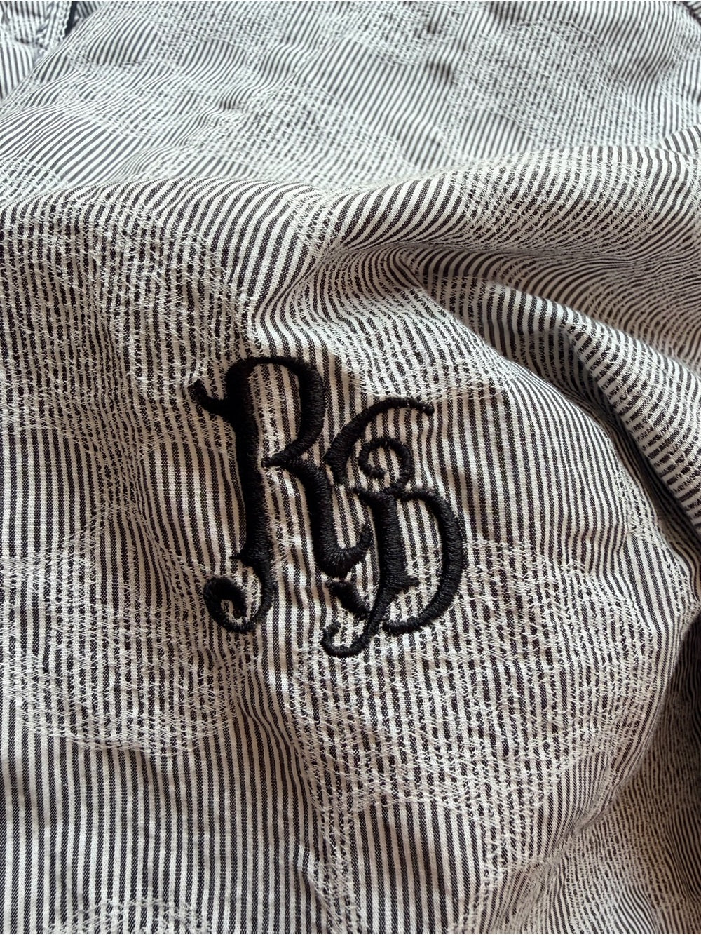 Robert Graham Light Gray Men's Robe with Skull Pattern NWT L/XL