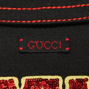Gucci Hollywood Babylon Denim Jacket in Black