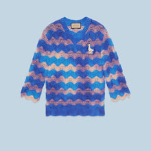 Load image into Gallery viewer, Gucci Tie Dye Knit Cotton Sweater