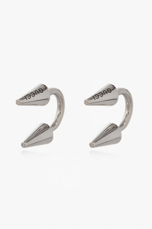 Gucci Silver Brass Earrings
